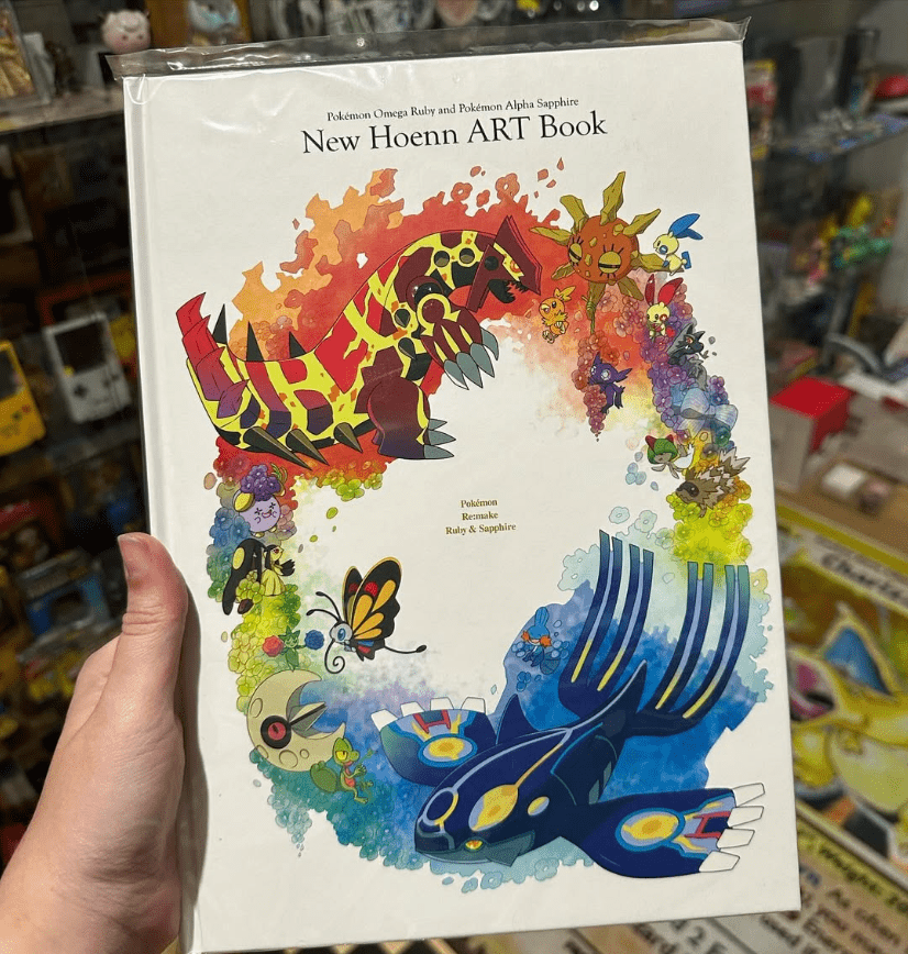 Pokémon “New Hoenn ART Book” – Omega Ruby & Alpha Sapphire